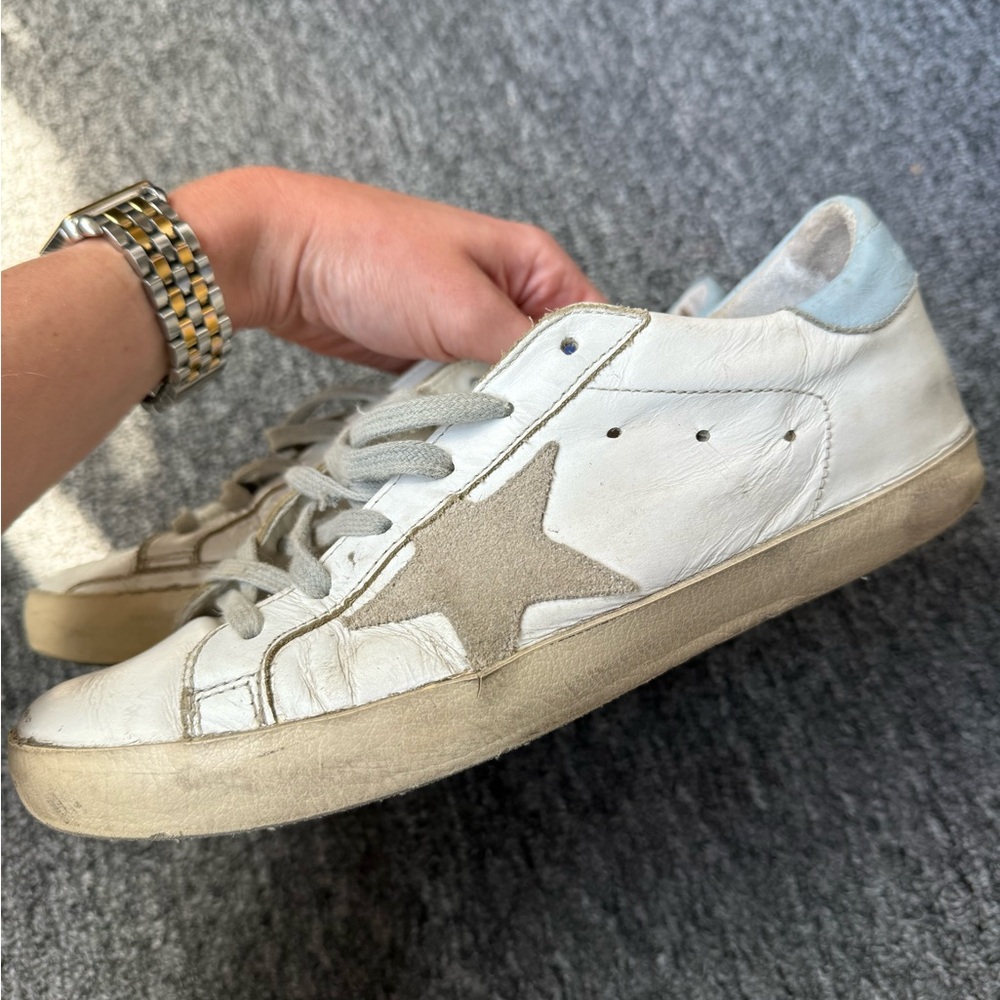 Golden Goose Superstar Mixed Leather Sneaker - Picture 4 of 8